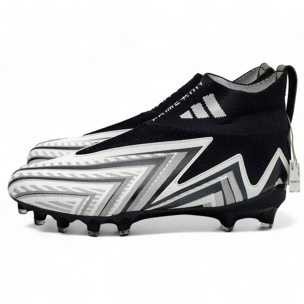 Adidas Freak Ultra 23 Inline Men's Size 10.5 Football Cleats Black White GW4169